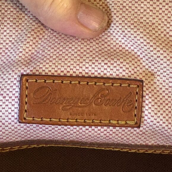 Dooney & Bourke Dillen Large Forest Green Zipper Pocket HOBO Sac Shoulder Bag - Picture 14 of 16